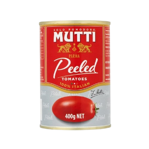 Mutti Tomatoes Whole Peeled Tin 400g