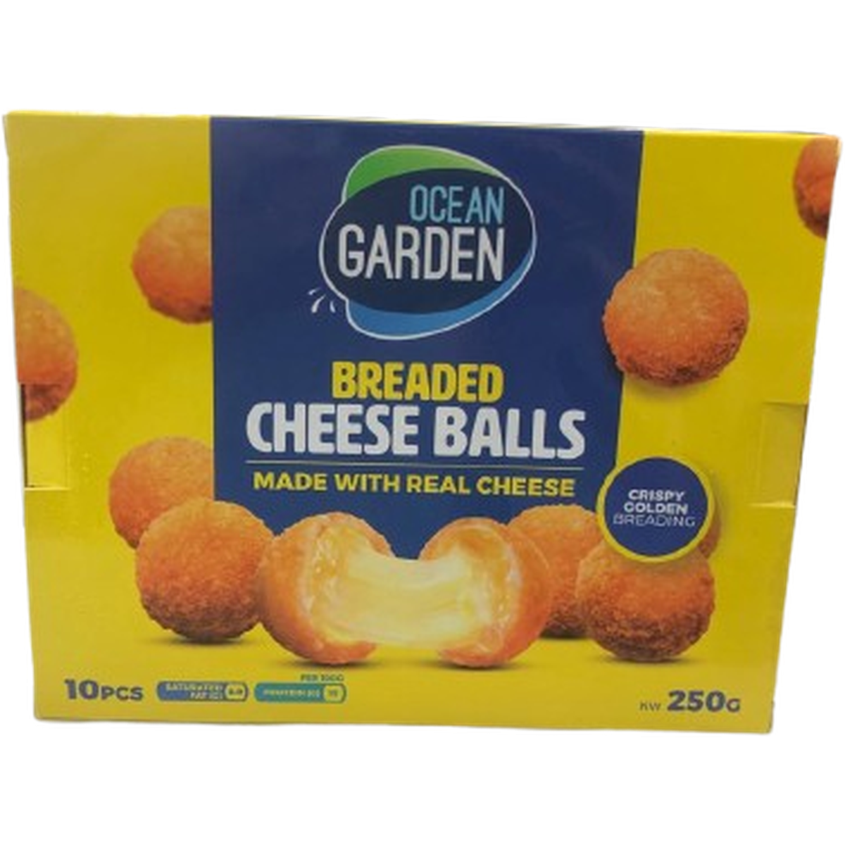 OCEAN GARDEN BREADED CHEESE BALLS 250G