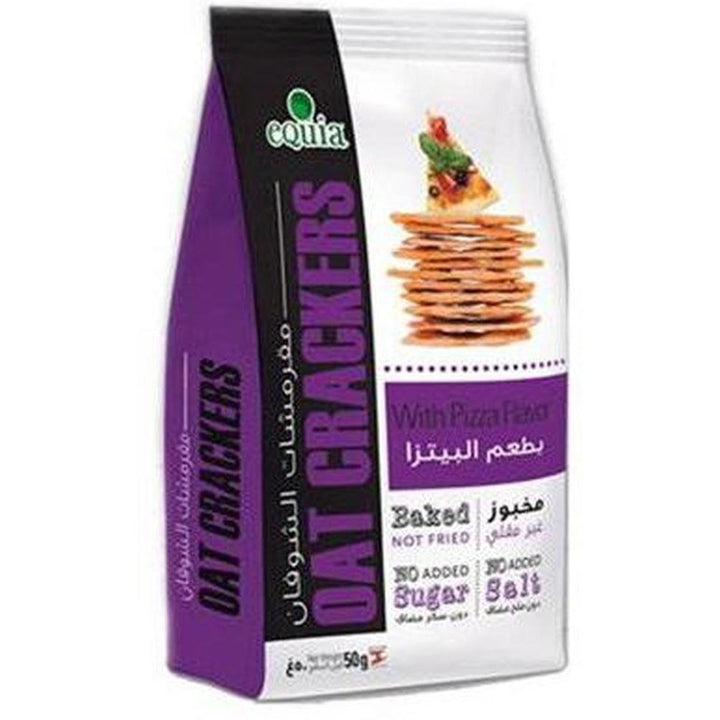 EQUIA OAT CRACKERS BAKED WITH PIZZA 50G