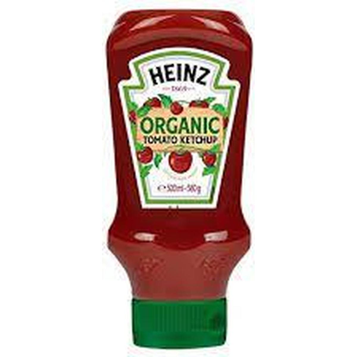 HEINZ ORGANIC TOMATO KETCHUP 500ML