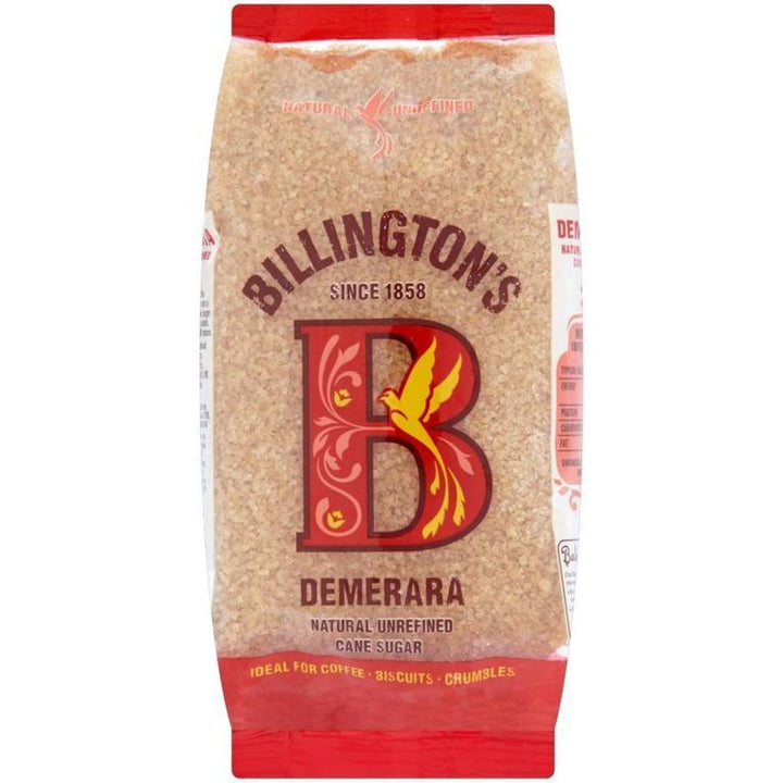 BILLINGTON'S DEMERARA UNREFIND CANE SUGAR 1KG