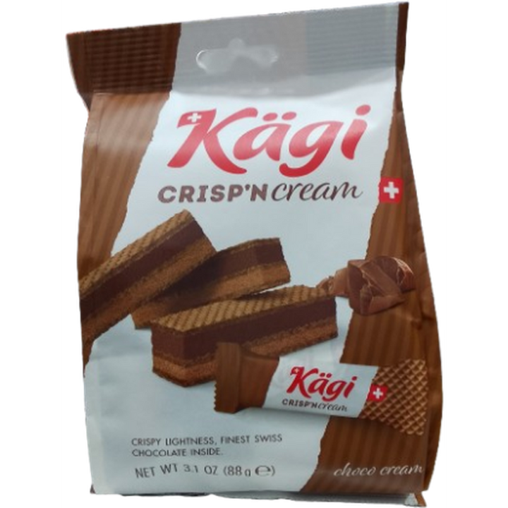 KAGI CHOCO 88G CRISP'N CREAM