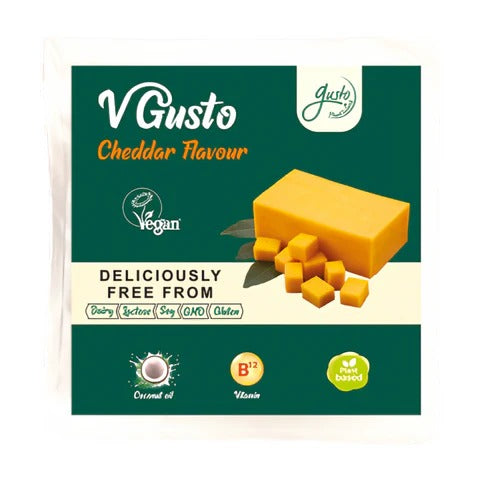 V Gusto Vegan Cheese Cheddar 200G
