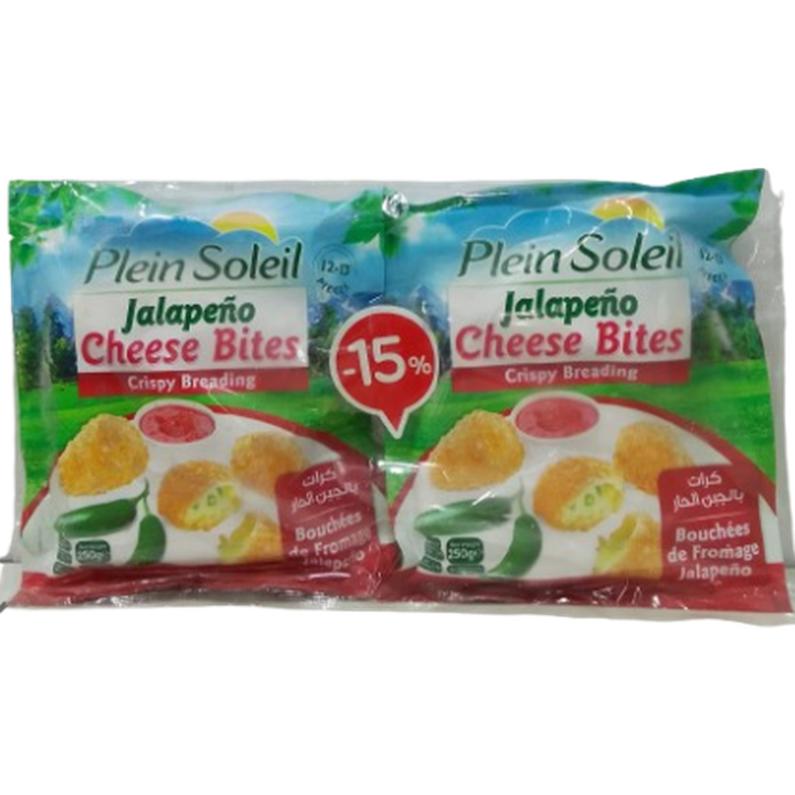 PLEIN SOLEIL JALAPENO CHEESE BITES 250G*2 @15 % OFF