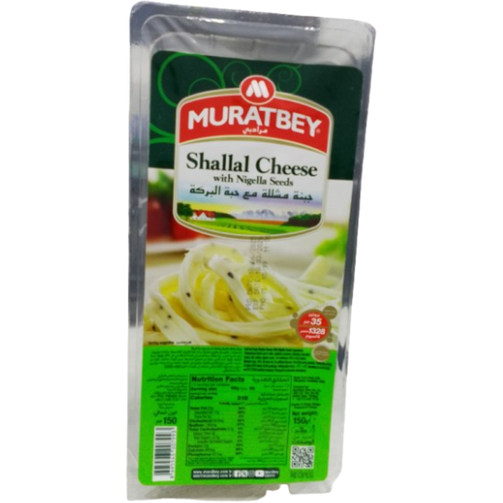 MURATBEY SHALLAL CHEESE WITH NIGELLA SEEDS 150G