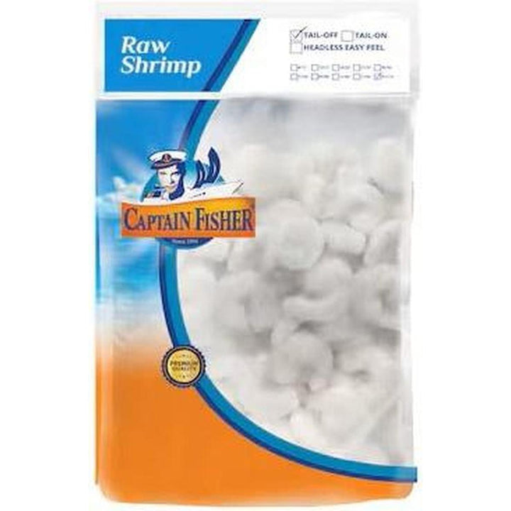 CAPTAIN FISHER FROZEN RAW SHRIMP 31/40 1KG