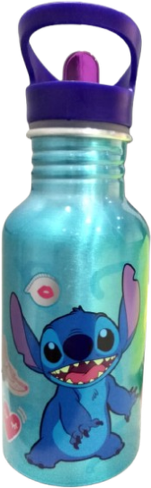 STOR ALUMINUM SIPPER BOTTLE 545ML STITCH