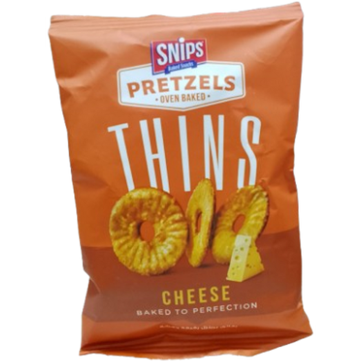 SNIPS PRETZELS THINS 30G CHEESE