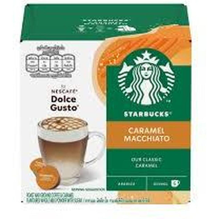 STARBUCKS NESCAFE DOLCE GUSTO 123G CARAMEL MACCHIATO