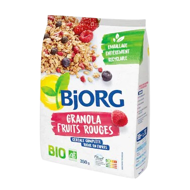 Bjorg Granola Fruits Rouges Bio 350g