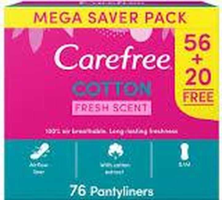 CAREFREE NORMAL COTTON FRESH MEGA PACK