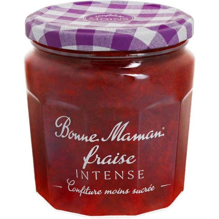 BONNE MAMAN FRAISE INTENSE CONFITURE MOINS SUCREE 335G