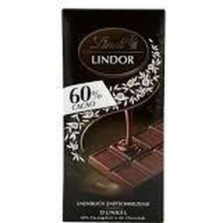 LINDT LINDOR CHOCO DARK 60% COCOA 100G