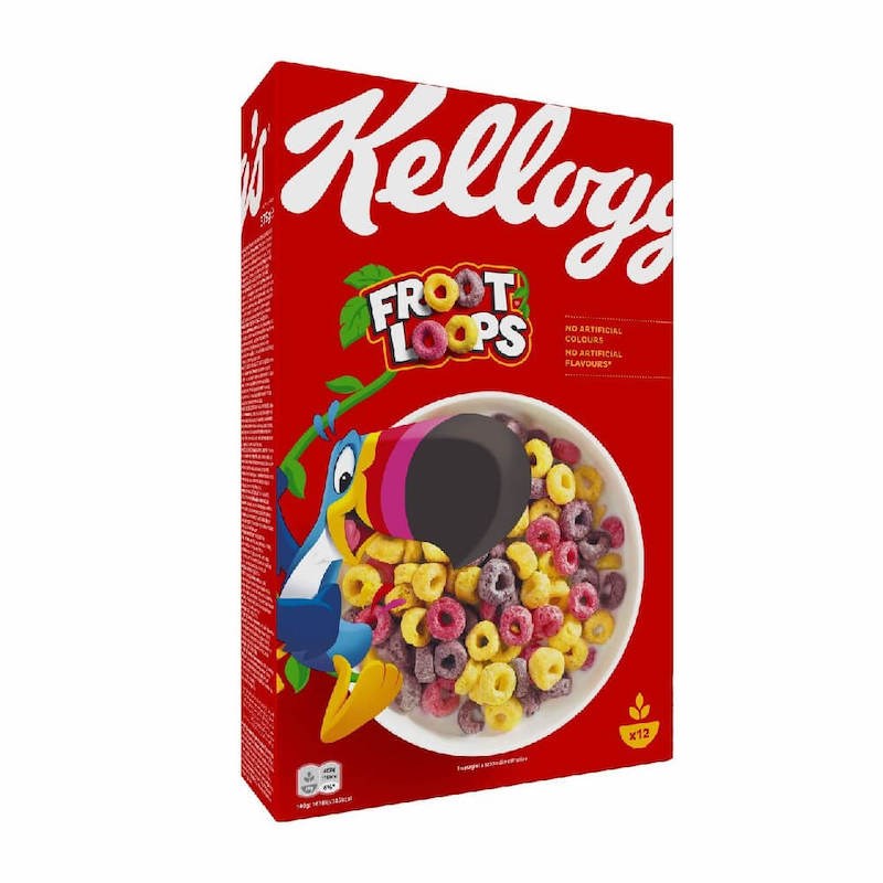Kellogg'S Cereal Froot Loops 375g