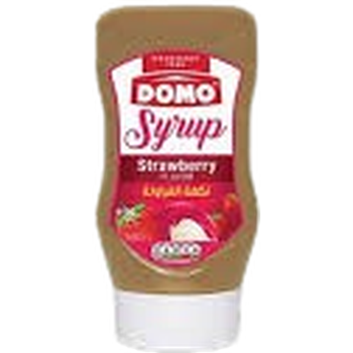 DOMO SYRUP STRAWBERRY 610G