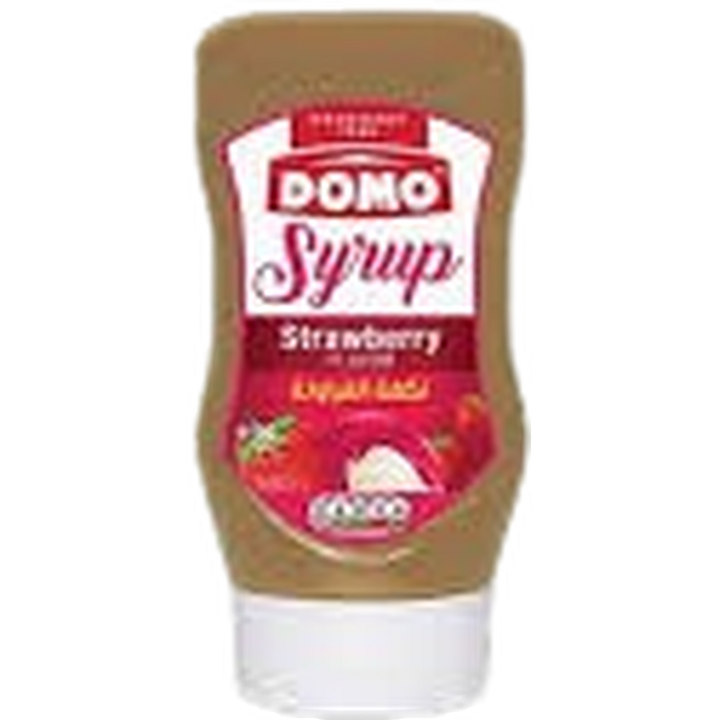 DOMO SYRUP STRAWBERRY 610G