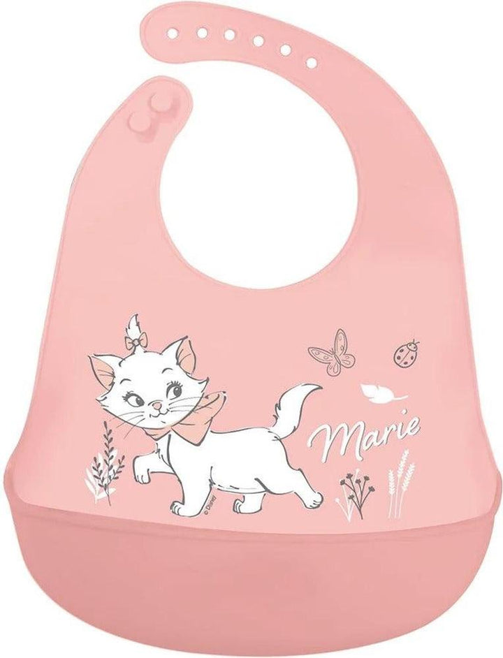 DISNEY BABY SILICONE BIB +10M MARIE