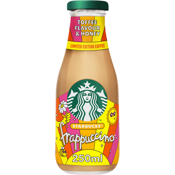 STARBUCKS COFFEE DRINK 250ML FRAPPUCCINO TOFFEE & HONEY