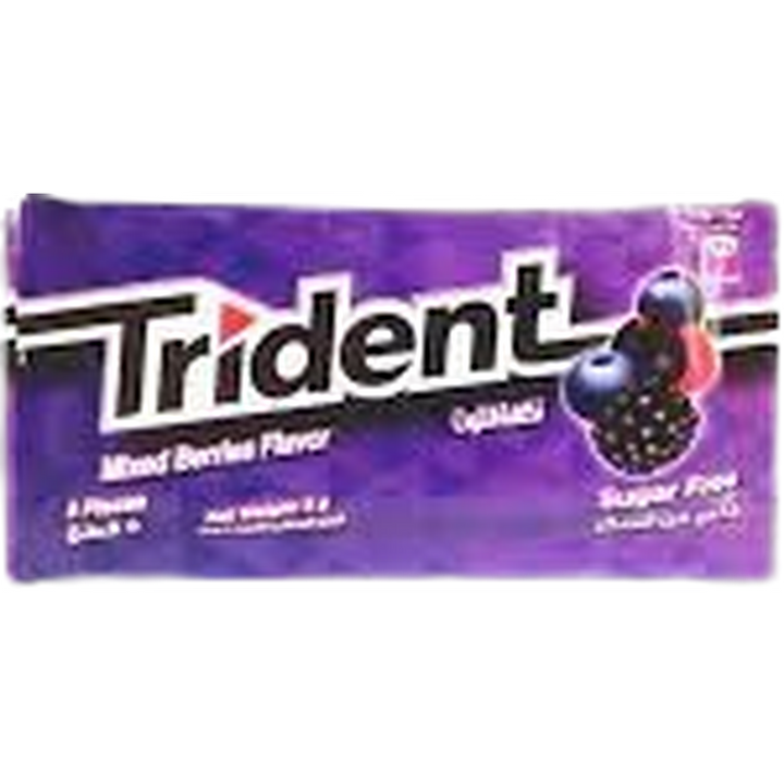 TRIDENT MIXED BERRIES 8G