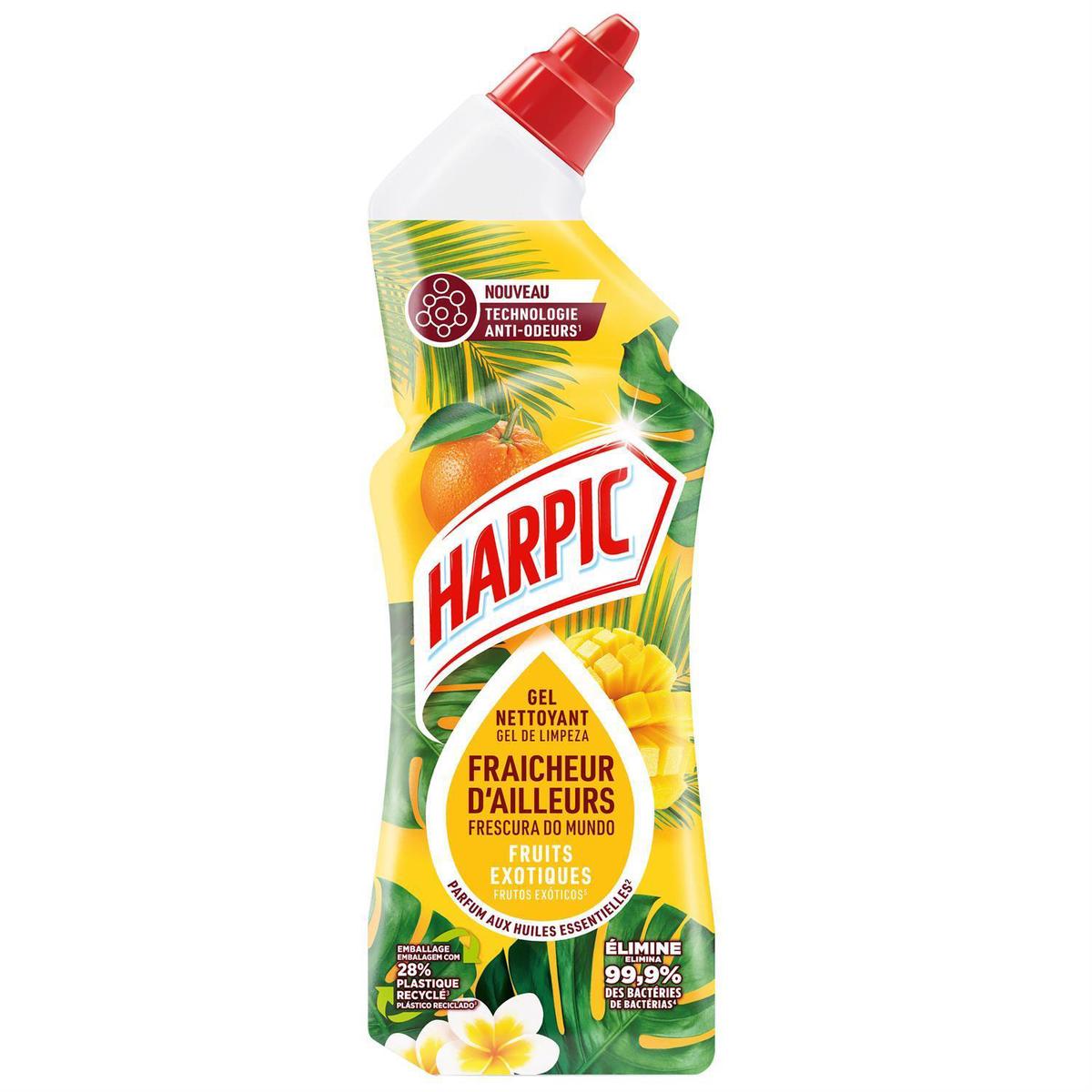 Harpic Toilet Clesning Gel Tropical Fruits Exotiques 750ml