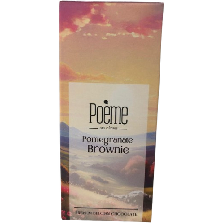 POEME CHOCO BAR 100G POMEGRANATE BROWNIE