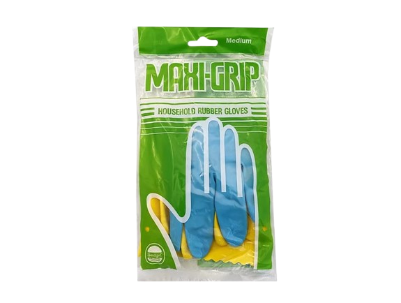 Maxi Grip Rubber Gloves Medium