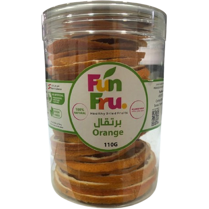 FUN FRU DRIED ORANGE 110G
