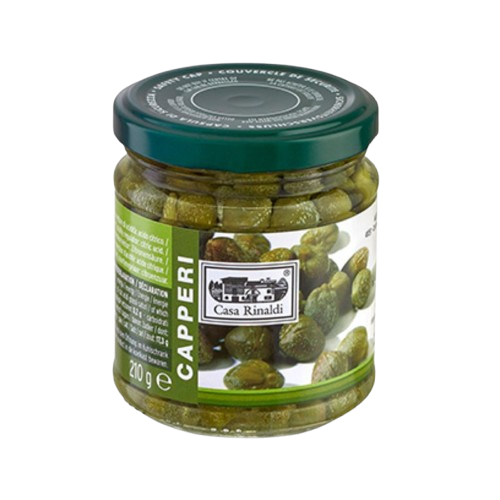 Casa Rinaldi Capers In Wine Vinegar 210 g