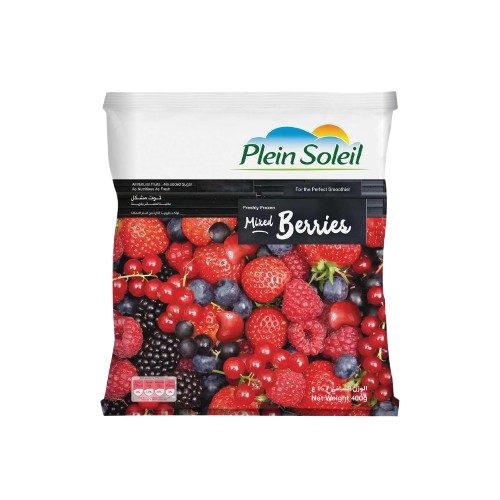 PLEIN SOLEIL FROZEN MIXED BERRIES 400G