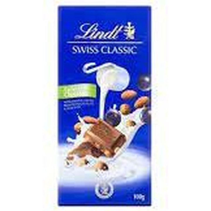 L&S MILK RAISIN NUT/WHOLE ALMOND/TAB COFFEE 100G