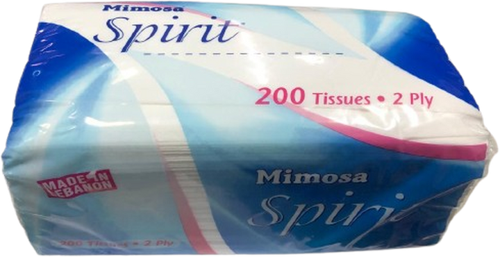 MIMOSA SPIRIT FACIAL TISSUES *200