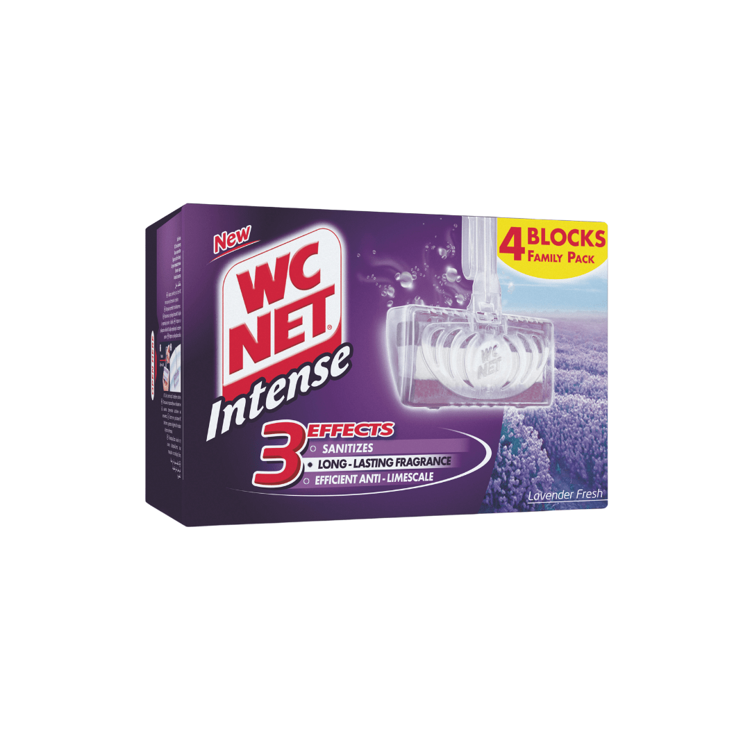 Wc Net Intense Toilet Rim Blocks Lavender *4