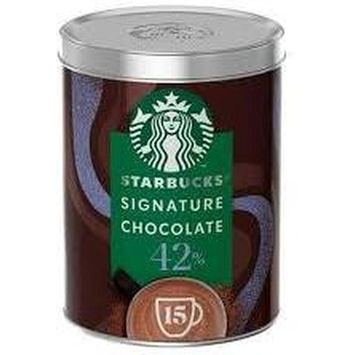 STARBUCKS SIGNATURE CHOCOLATE 330G 42% VELVETY & SMOOTH HOT CHOCOLATE