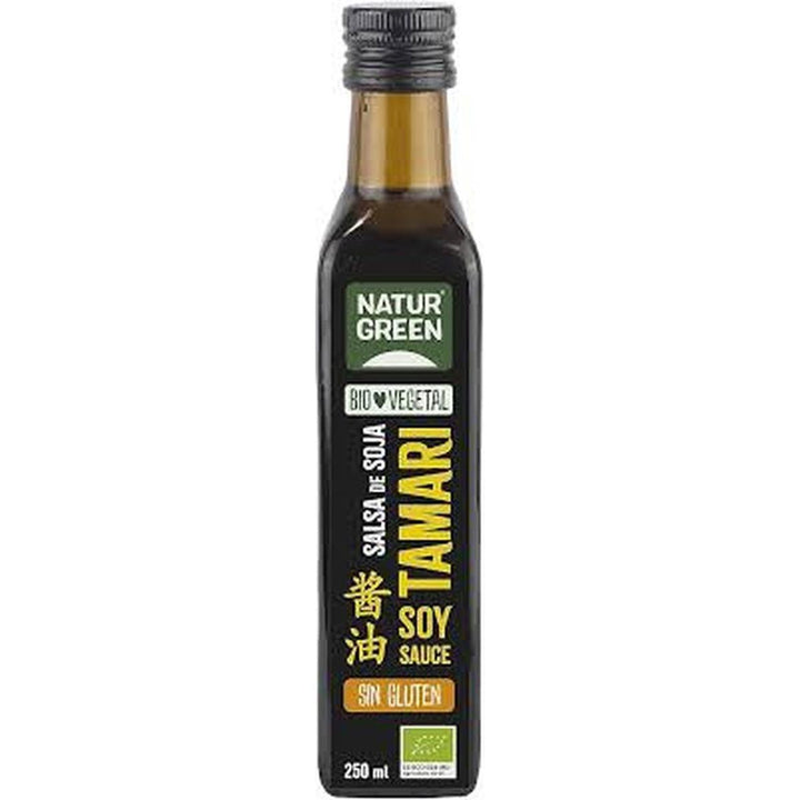 NATUR GREEN SOY SAUCE 250ML SALSA DE SOJA TAMARI