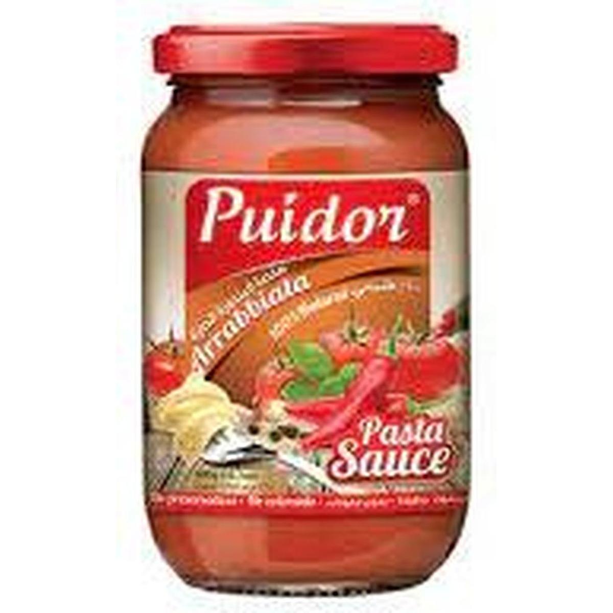 PUIDOR PASTA SAUCE ARABIATA 360G