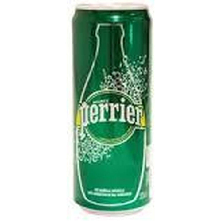 PERRIER CAN SPARKLING WATER 330ML LIME