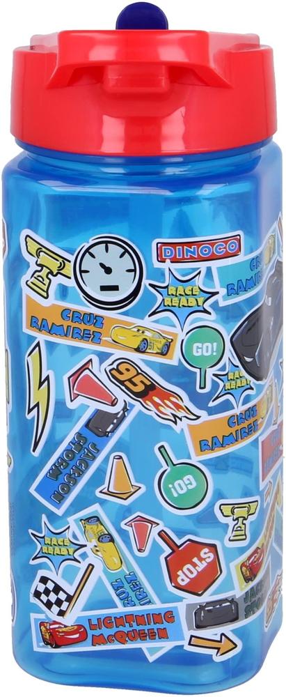 STOR SQUARE BOTTLE 550ML CARS STICKERS