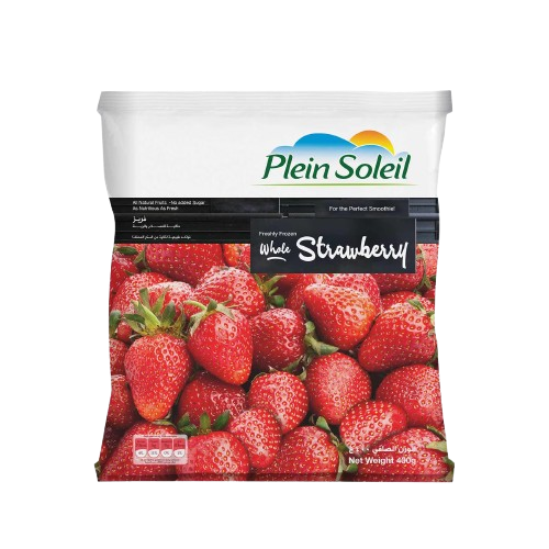 PLEIN SOLEIL FROZEN STRAWBERRIES 400G