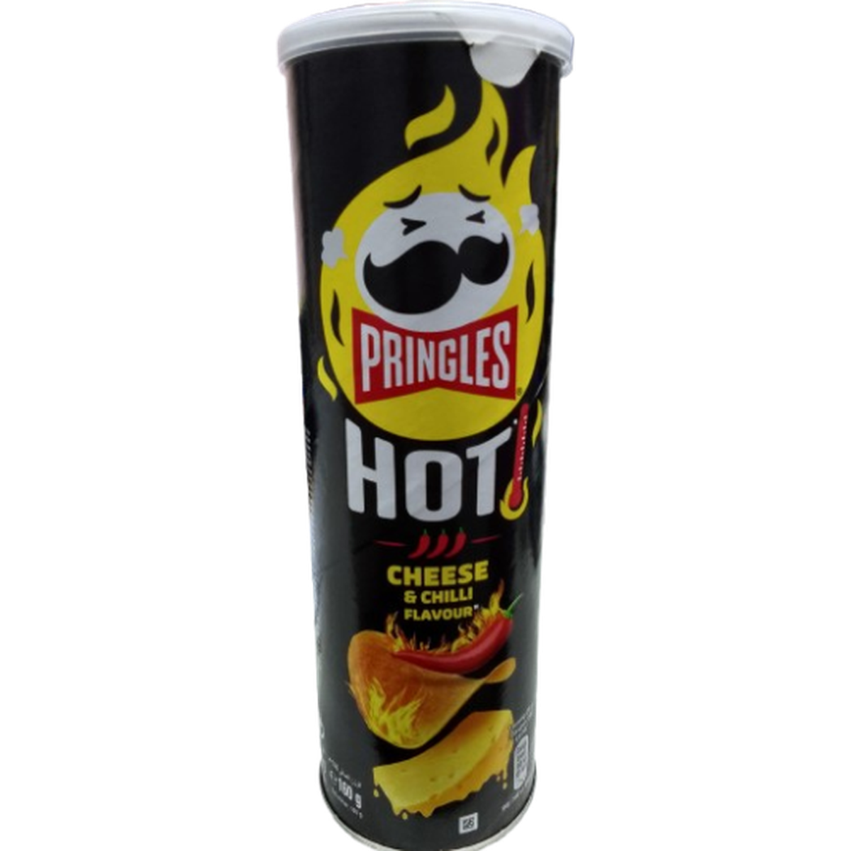 PRINGLES CHIPS 160G HOT CHEESE & CHILLI