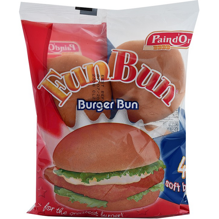 PAIN D'OR BURGER BUN *4 FUN BUN