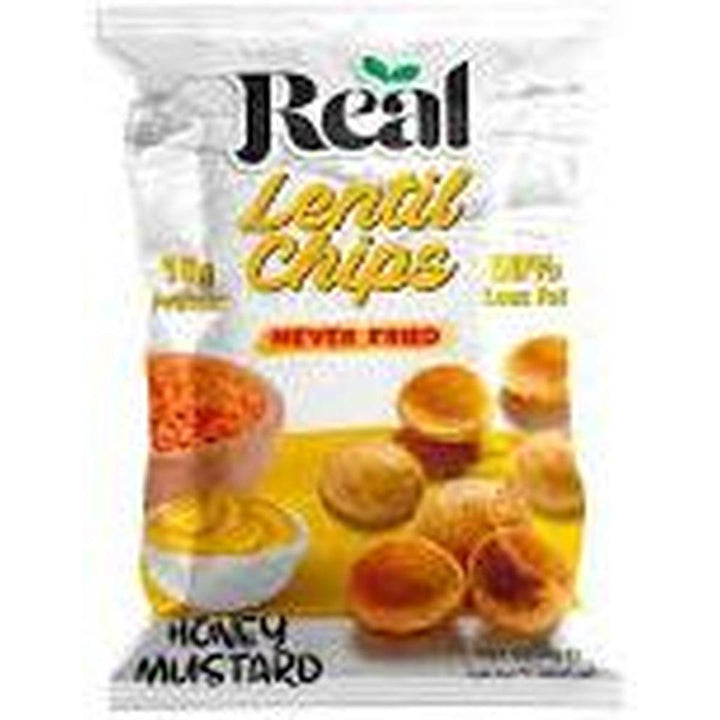 REAL LENTIL CHIPS 35G HONEY MUSTARD