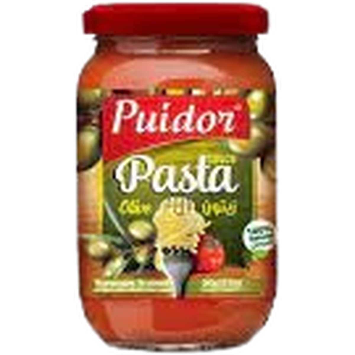 PUIDOR PASTA SAUCE WITH OLIVES 360G
