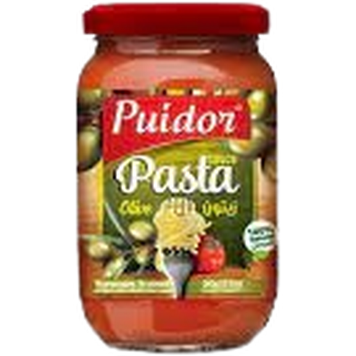 PUIDOR PASTA SAUCE WITH OLIVES 360G
