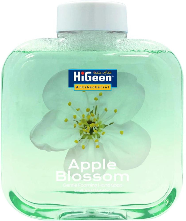 HIGEEN FOAMING HAND SOAP REFILL 500ML APPLE BLOSSOM