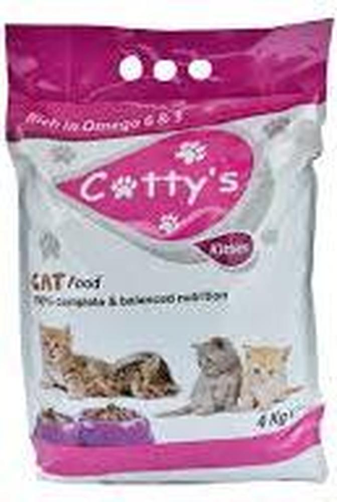 CATTYS KITTIES CAT FOOD 4KG