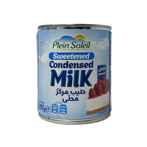 PLEIN SOLEIL SWEETENED CONDENSED MILK 397G