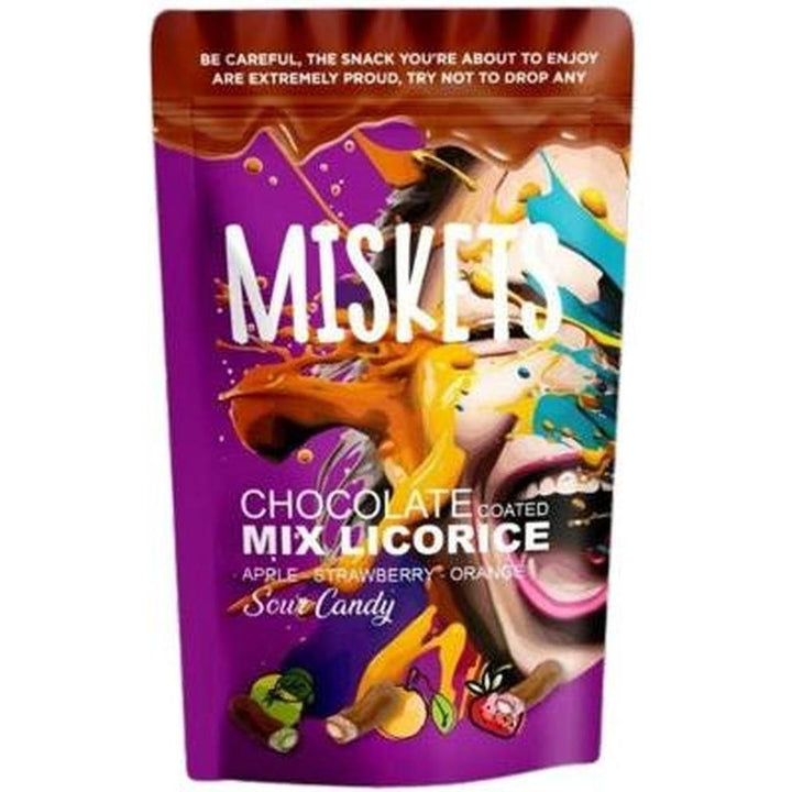 MISKETS CHOCOLATE MIX LICORICE 120G
