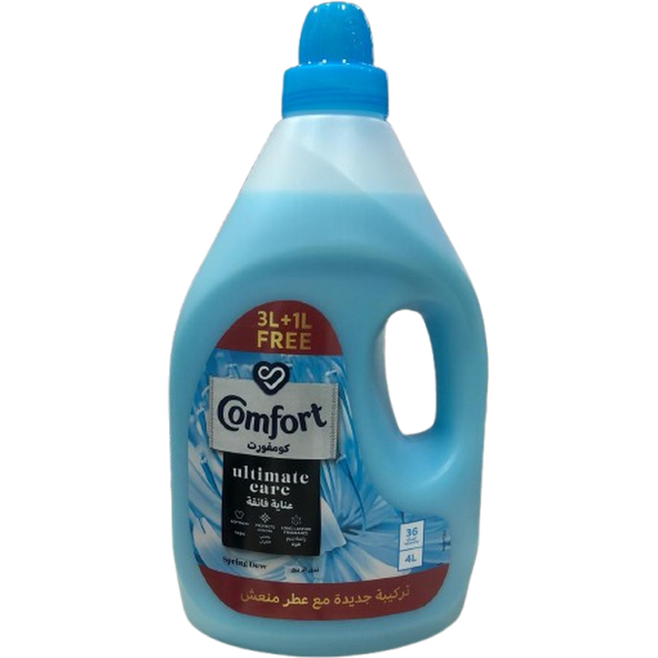 COMFORT FABRIC CONDITIONER SPRING DEW 3L+1L FREE