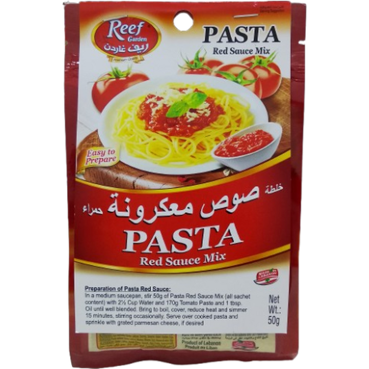 REEF GARDEN PASTA RED SAUCE MIX 50G