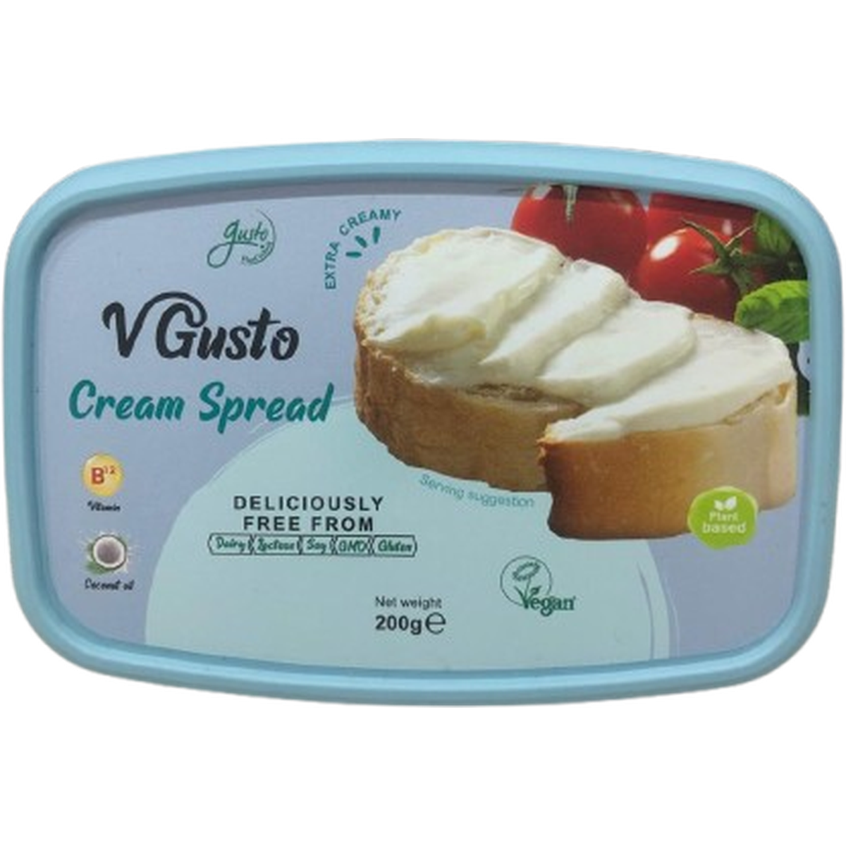 V GUSTO VEGAN CREAM SPREAD 200G